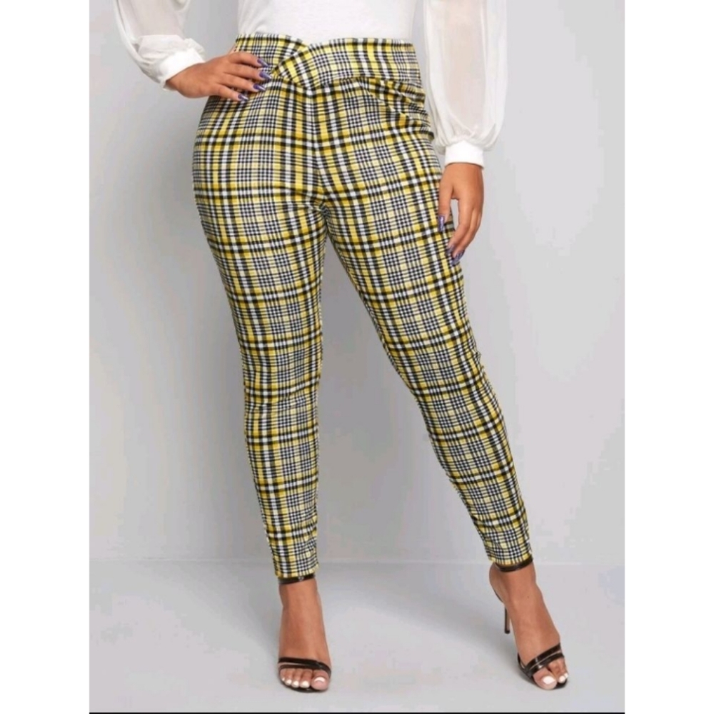 Plus Asymmetrical Pants - Picture 1 of 2
